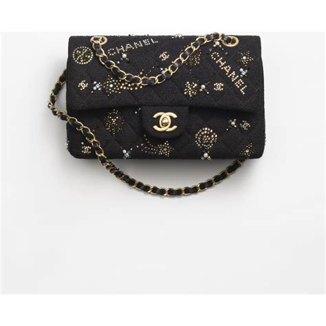 chanel 20 series caviar|Small classic handbag, Grained calfskin & gold.